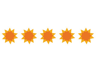 autumn leaves isolated on white