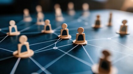 Social networking for professionals, showcasing the use of professional social media platforms like LinkedIn for networking purposes