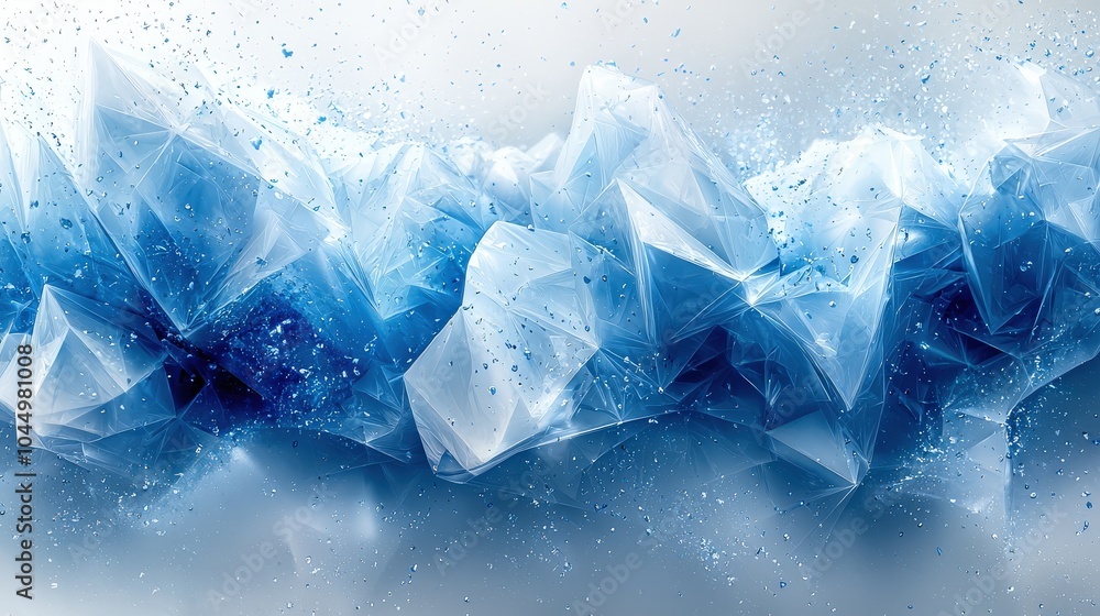 Poster subtle light blue gradient with soft color transitions, creating a professional yet calm visual effe