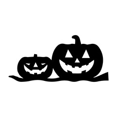 Jack-o'-Lantern Duo pumkin