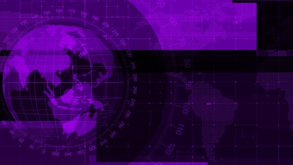 News background image, Earth technology news background, Digital news background