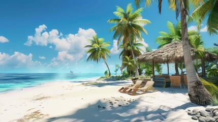 Tropical Paradise Beach