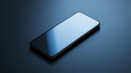 High-quality product shot of a sleek modern smartphone, with minimal reflections and a clean background, highlighting its design.