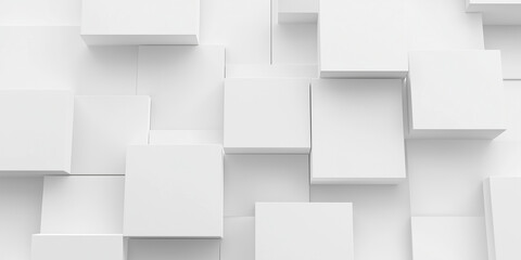 3d image, design of an abstract and modern white background. template for presentation, power point, poster, web, backrog. tehcnological and geometrical background. laptop. architectural.