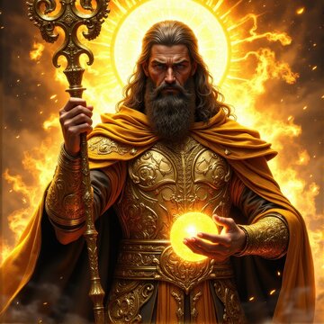 Dazhbog: The Sun God of Slavic Mythology and Protector of Abundance and Light

