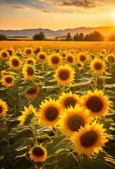 Obraz premium colorful natural landscapes featuring unique product display harmonious environments, aesthetic, atmospheric, biodiversity, botanical, canvas, charm