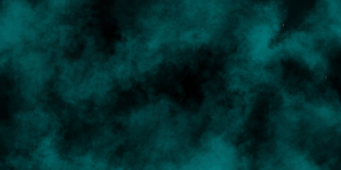 abstract cloud and vapor texture background. Black and teal smoke aquarelle smudge illustration smooth grungy smokey light pastel colors ink glow. Teal color powder explosion	
