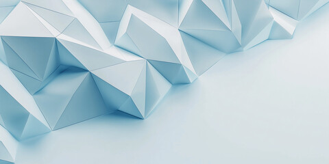 3d image, design of an abstract and modern white, blue, green background. template for presentation, power point, poster, web, backrog. tehcnological and geometrical background. laptop. architectural.