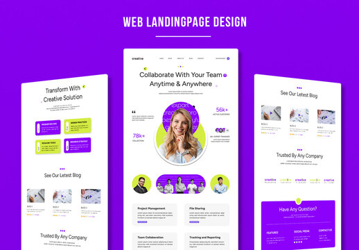 Landing Page Template