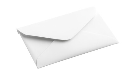 A pristine white envelope resting softly on a table, symbolizing anticipation and communication