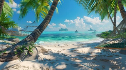 Tranquil Tropical Beach Escape