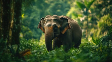 Fototapeta premium Eco-friendly initiatives designed to reduce human impact on the environment and support wildlife conservation