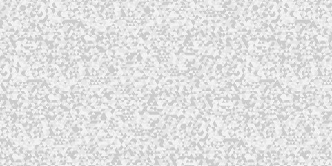 White and gray polygon Mosaic triangle overlap texture background. Vector geometric seamless gray, white cube square low polygon background. abstract surface creative diamond pattern corporate.