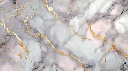 Gray and Gold Marble Background