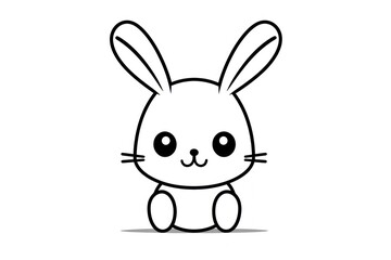 Fototapeta premium Drawing animal mammal sketch.