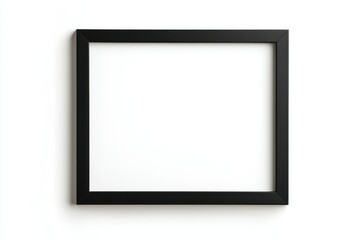 Simple black frame for art display and decoration