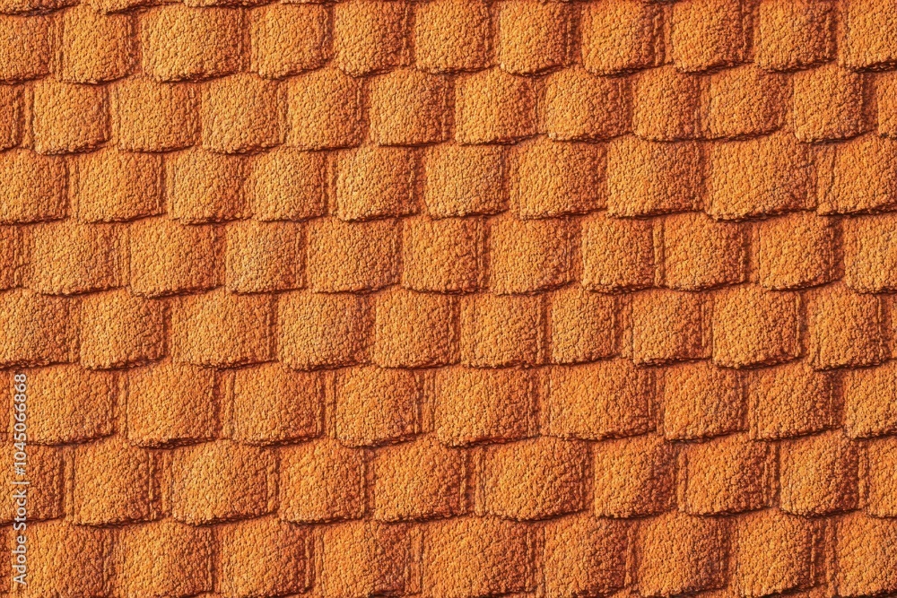 Poster textured orange tile pattern for design use