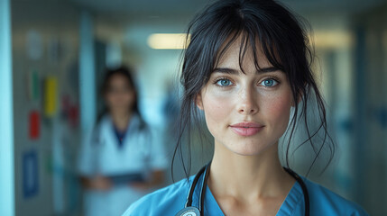 portrait of a female doctor