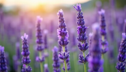  Blooming beauty in the field of lavender