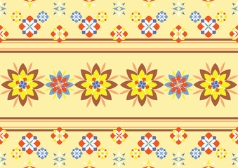 Aztec Tribal Patterns, Ethnic geometric patterns with warm colors, seamless, tribal patterns, ikat patterns, traditional designs for backgrounds, carpets, wallpapers, clothing, wrapping, fabrics.
