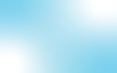 Light blue gradient abstract banner background