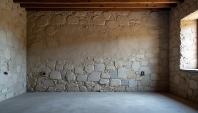  Elegant simplicity in a rustic stone room