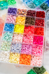 Colorful Clay Beads Set for Creative Kids' Bracelet Making