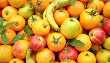  Vibrant Harvest  A Bounty of Fresh Fruits