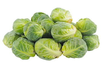 Fototapeta premium A pile of brussels sprout vegetables
