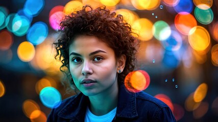 Colorful Thinking: Bokeh Speech Bubbles & Silhouettes