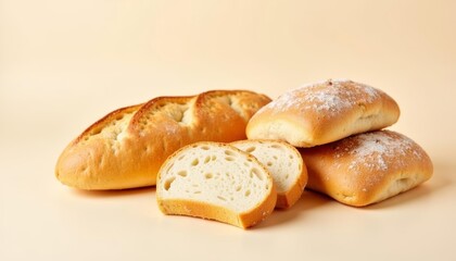 Fototapeta premium Baked to perfection ready to be savored