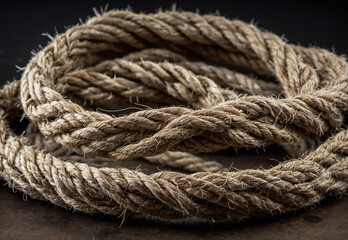 rope fraying at the ends, symbolizing mental strain and burnout
