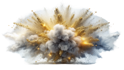 Explosion metallic silver glitter sparkle. Silver Glitter powder spark blink celebrate, blur foil explode in air, fly white glitters particle. Black background isolated, selective focus Blur bokeh