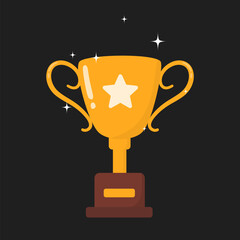 Champion Trophy Illustration