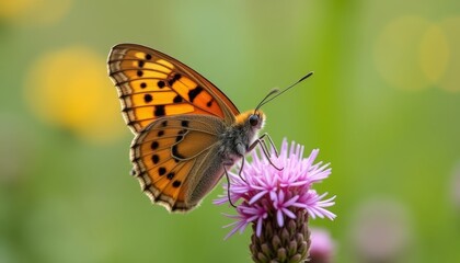 Obraz premium Butterflys delicate dance with natures beauty