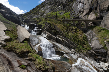 Swiss alpine landscapes