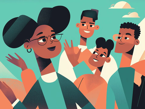 High School Students Engaged in Extracurricular Programs