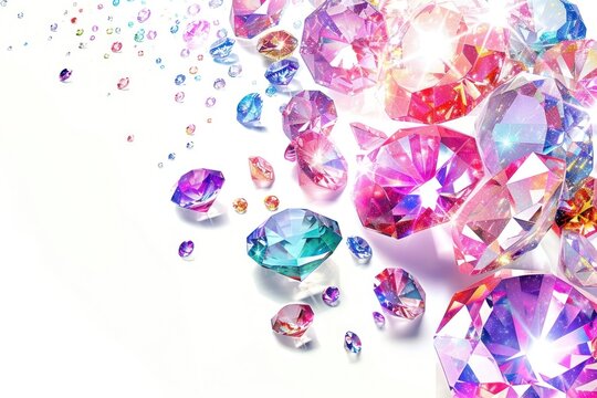 Backgrounds abstract gemstone jewelry.
