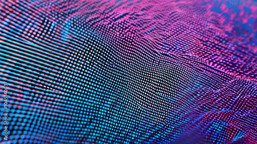 Poster colorful abstract texture with vibrant patterns and gradients created by digital processing and ligh
