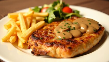  Delicious meal ready to be savored