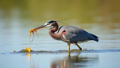 Natures beauty in motion  A heron in flight