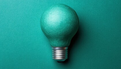 Paper light bulb representing corporate social responsibility in sustainability