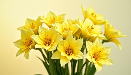  Bright and cheerful yellow flowers in bloom