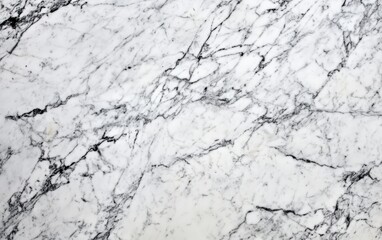 Fototapeta premium Marble Texture: Smooth white marble with subtle gray veining, creating a luxurious and timeless look. 