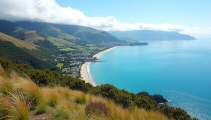 Obraz premium Escape to Paradise A View from Above