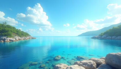  Tranquil waters serene skies a perfect getaway