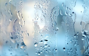 Glass Texture: Smooth transparent glass with subtle reflections and light refractions for a clean, modern look.