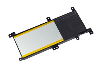 laptop battery isolated from the background