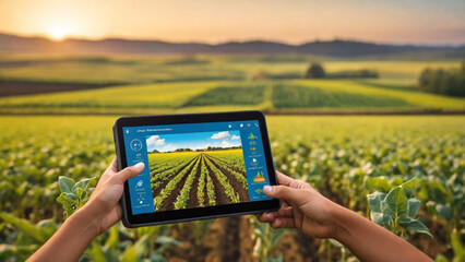 AI-Powered Precision Agriculture Technology for Smart Farming and Plant Monitoring.