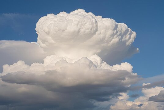 Cumulonimbus capillatus (Cb cap) Mature cumulonimbus with a fibr